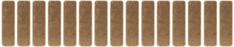 Machine Washable Soft Pile ( 8.5 in x 30 in ) Slip Resistant Backing Indoor Stair Tread