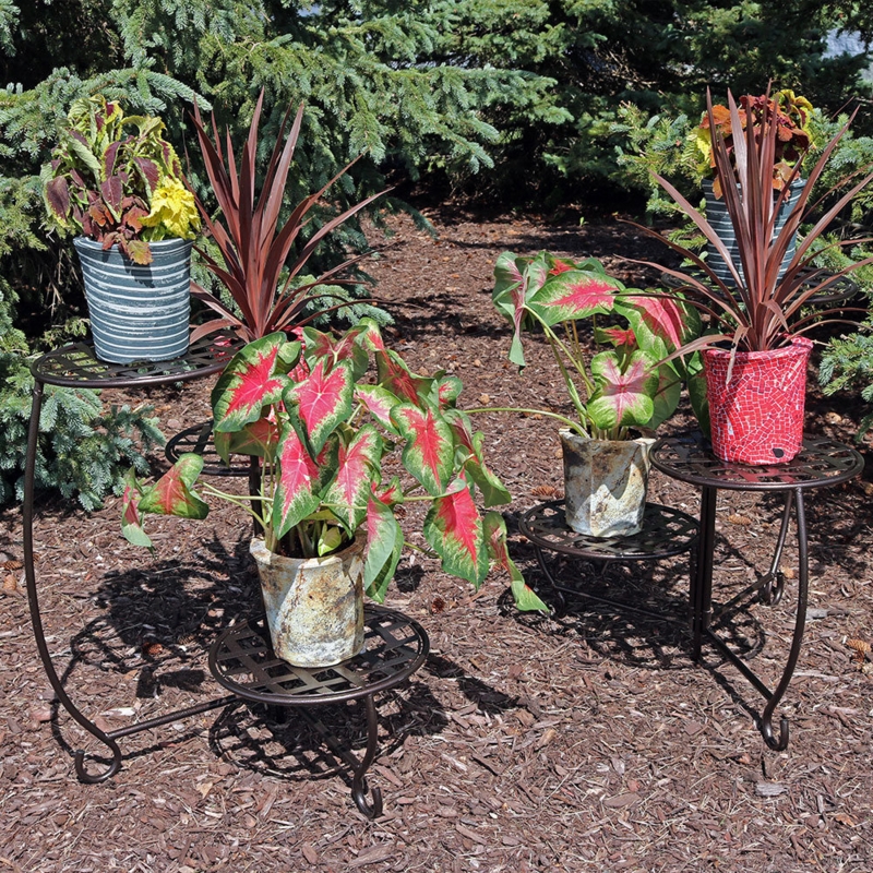 Mald Metal Weather Resistant Plant Stand