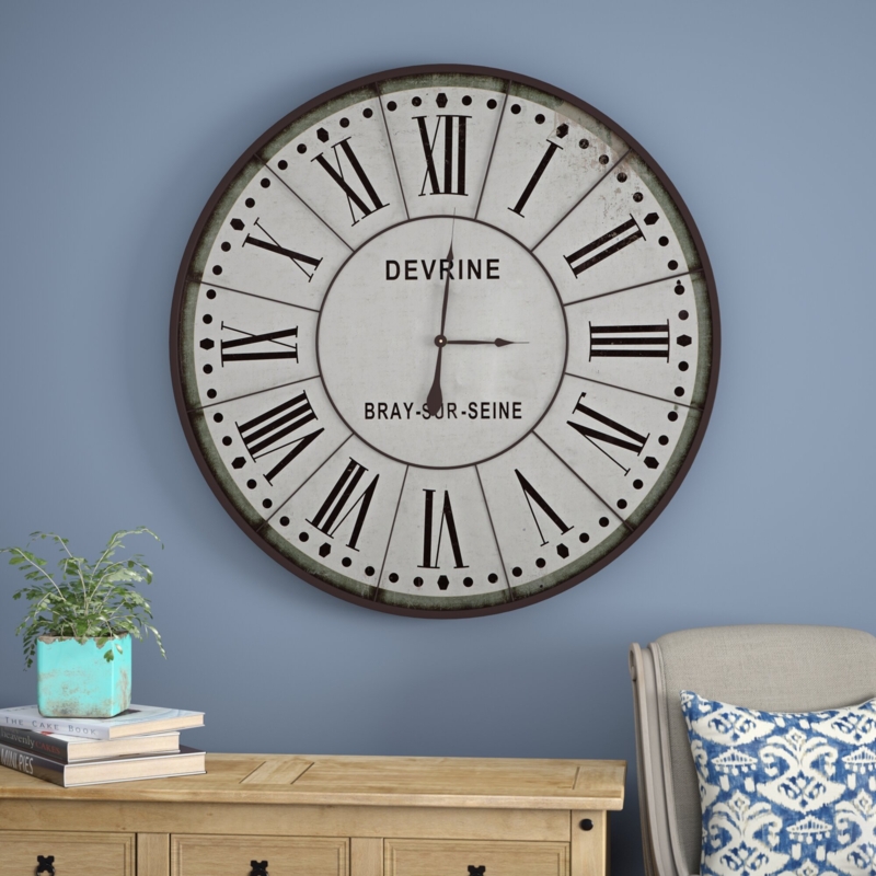 Manufactured Wood Wall Clock