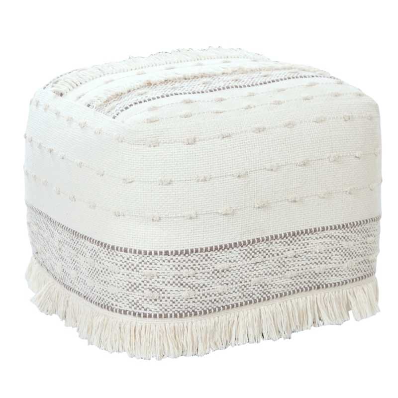 Mcginty Upholstered Pouf