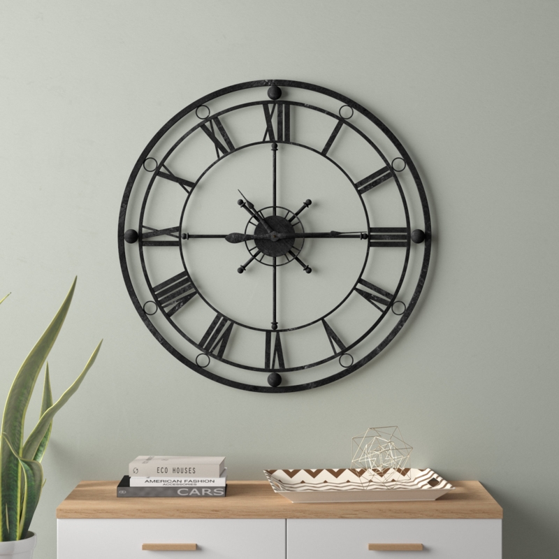 Michell Metal Wall Clock