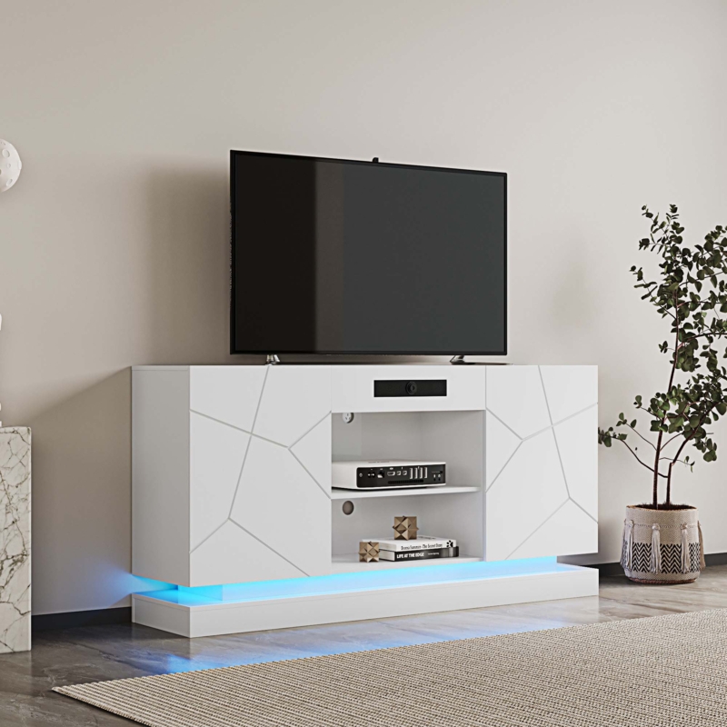 Mikaeli TV Stand, Media Console, Entertainment Center