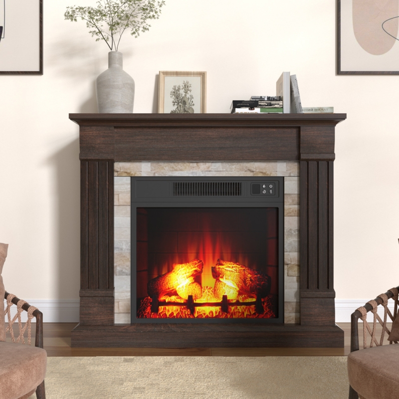 Mikiya 31.5'' W Electric Fireplace