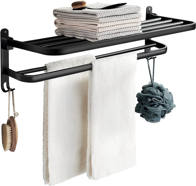 Missino Floating Shelf with Towel Bar