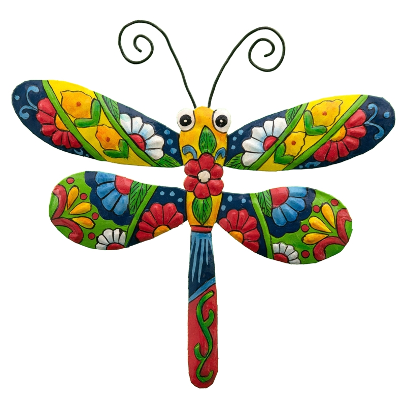 Narendra Painted Floral Dragonfly