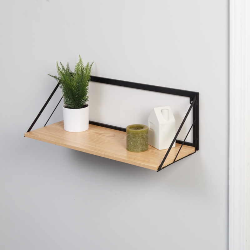 Nelah Metal Floating Shelf