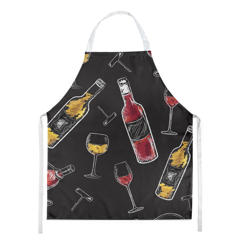 No Pattern Bib Apron