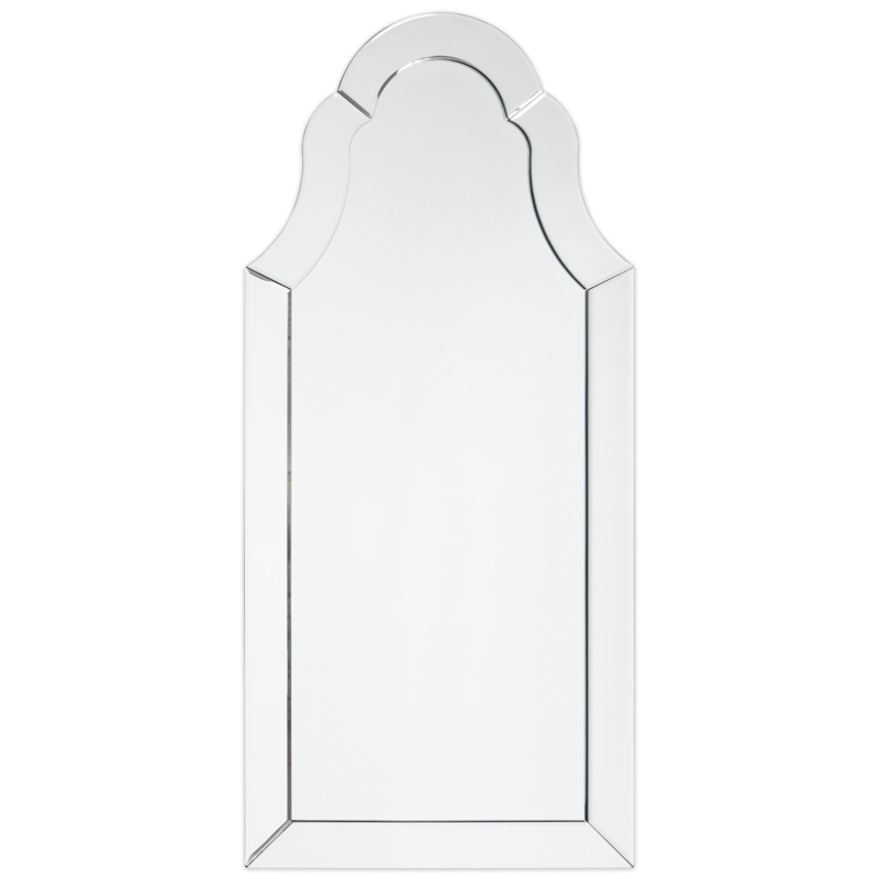 Omari Elegant Glam Beveled Wall Mirror