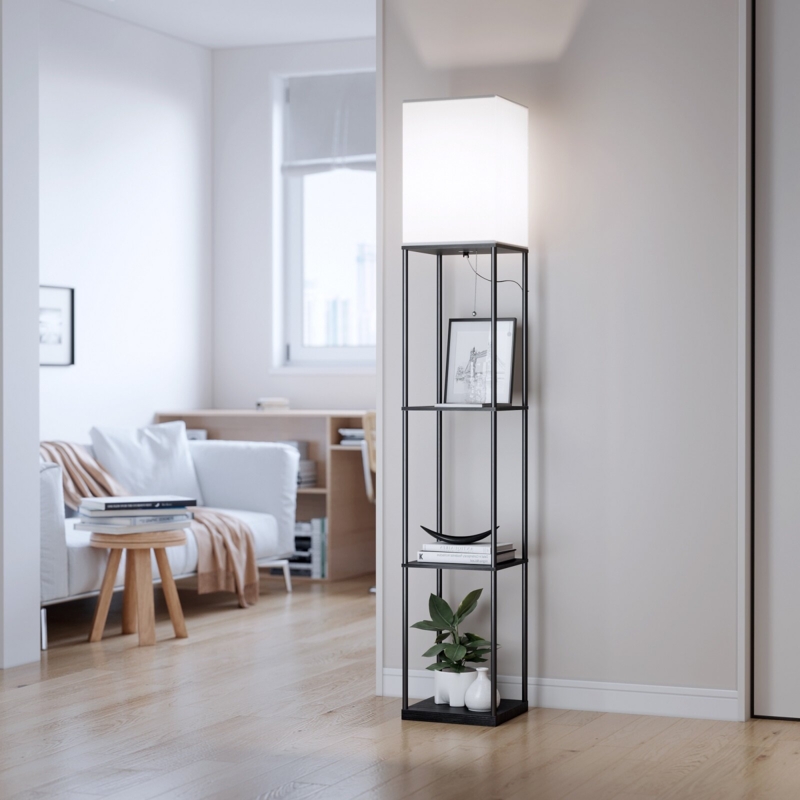 Oriyan 63'' Column Floor Lamp