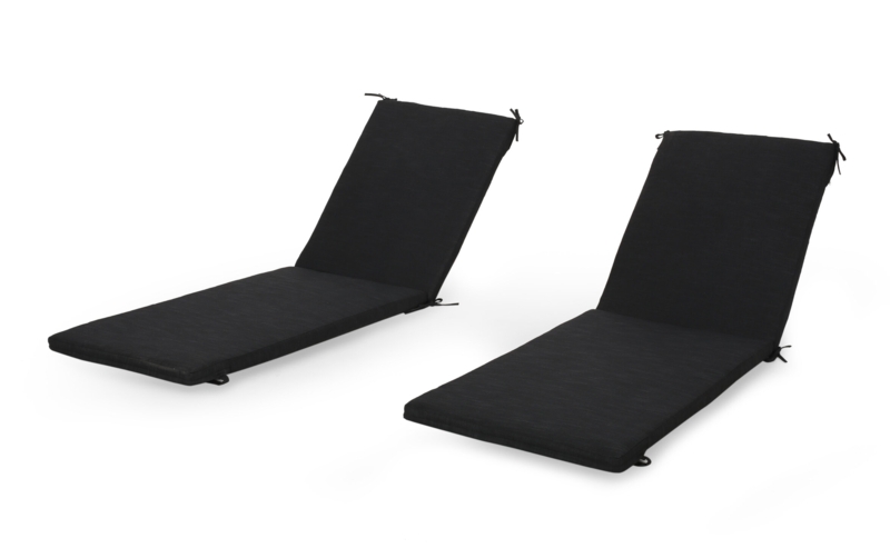 Outdoor 2'' Chaise Lounge Back Cushion