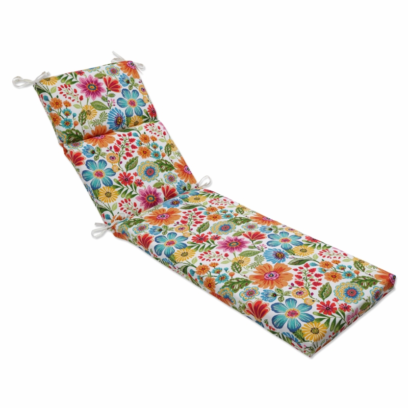 Outdoor 3'' Chaise Lounge Back Cushion