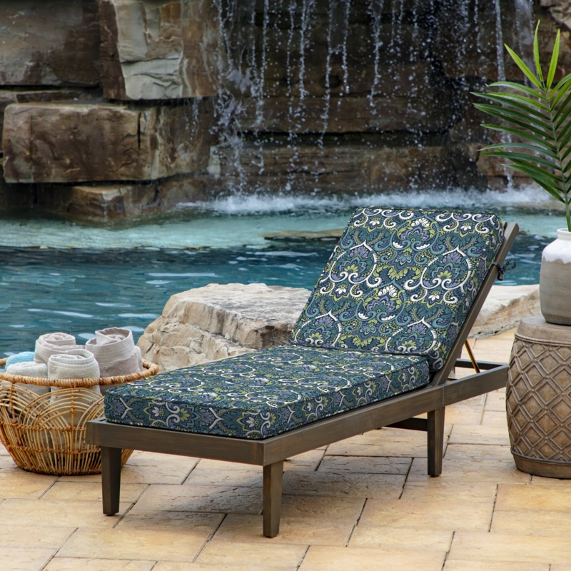 Outdoor Chaise Lounge 3.5" - Cushion Cover Only