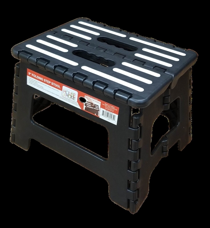 Peerless 1 - Step Plastic Lightweight Folding Step Stool