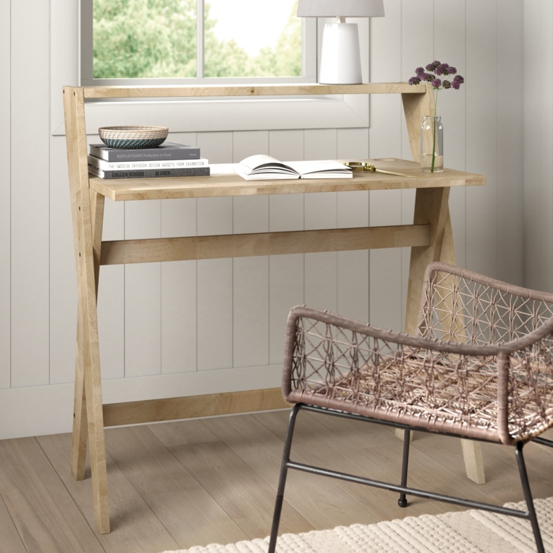 Pierro Solid Wood Writing Desk