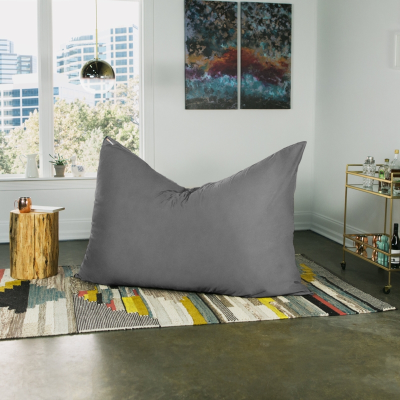 Pillow Saxx 5.5-Foot - Huge Bean Bag Floor Pillow and Lounger