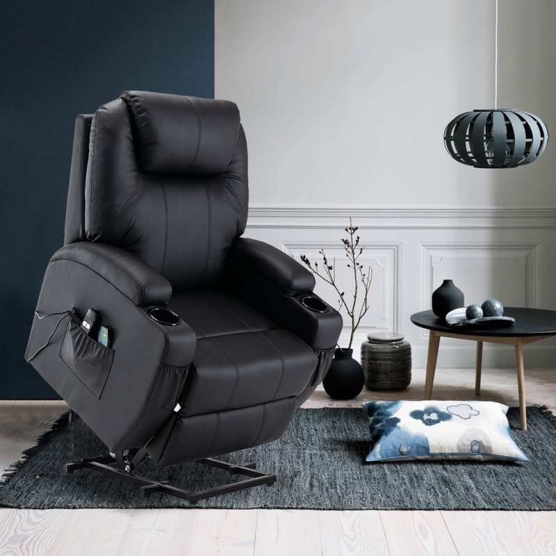 Power Lift Assist Home Recliner with Massager