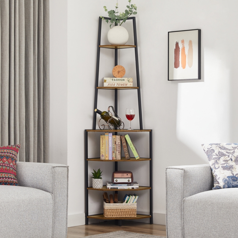 Free Standing Corner Shelf | Foter