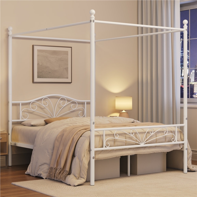 Sholonda Metal Canopy Bed