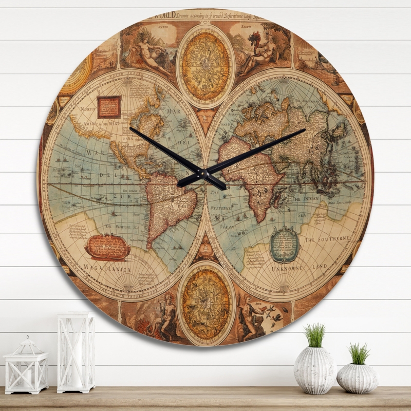 Solid Wood Wall Clock