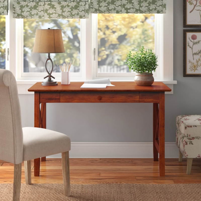 Solid Wood Writing Desk