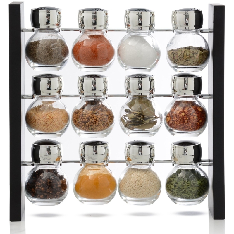 Spice Jar u0026 Rack Set