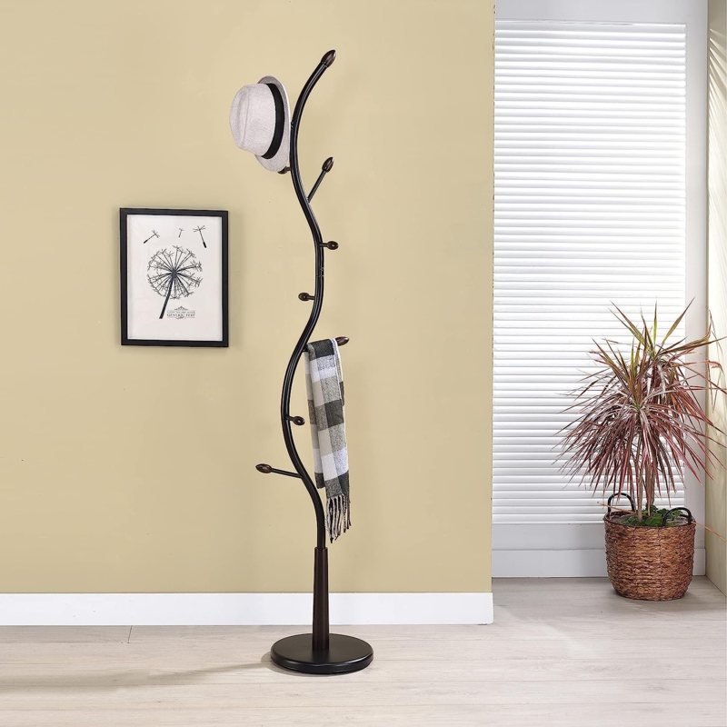 Stanislaw Steel Freestanding Coat Rack