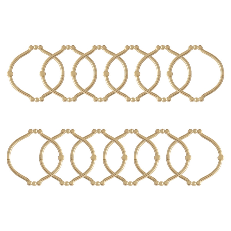 Steel Rust Resistant Shower Curtain Hook