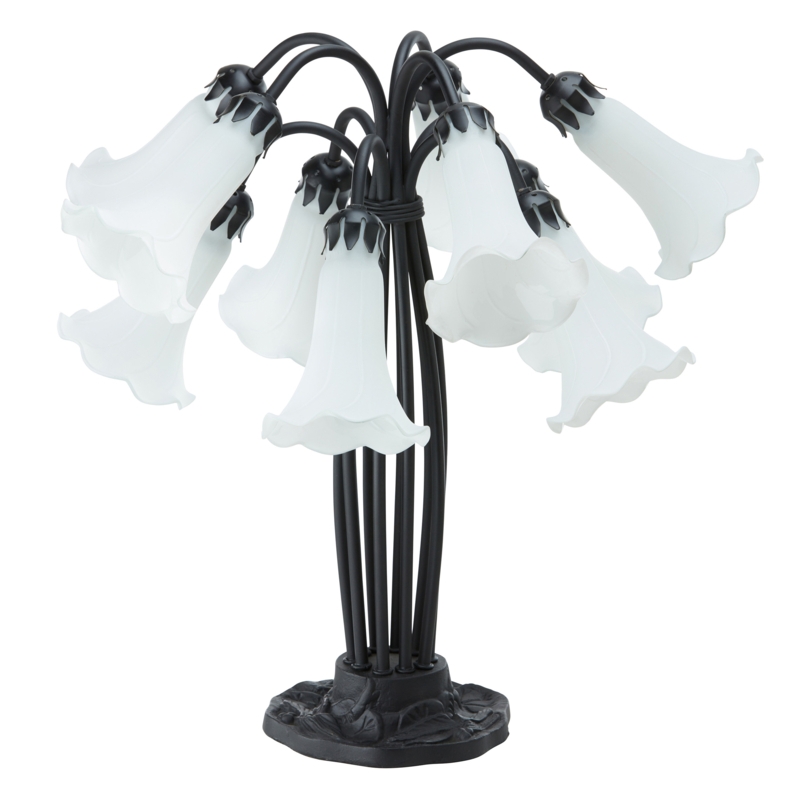 Stewartsville 10 Light Lily Table Lamp