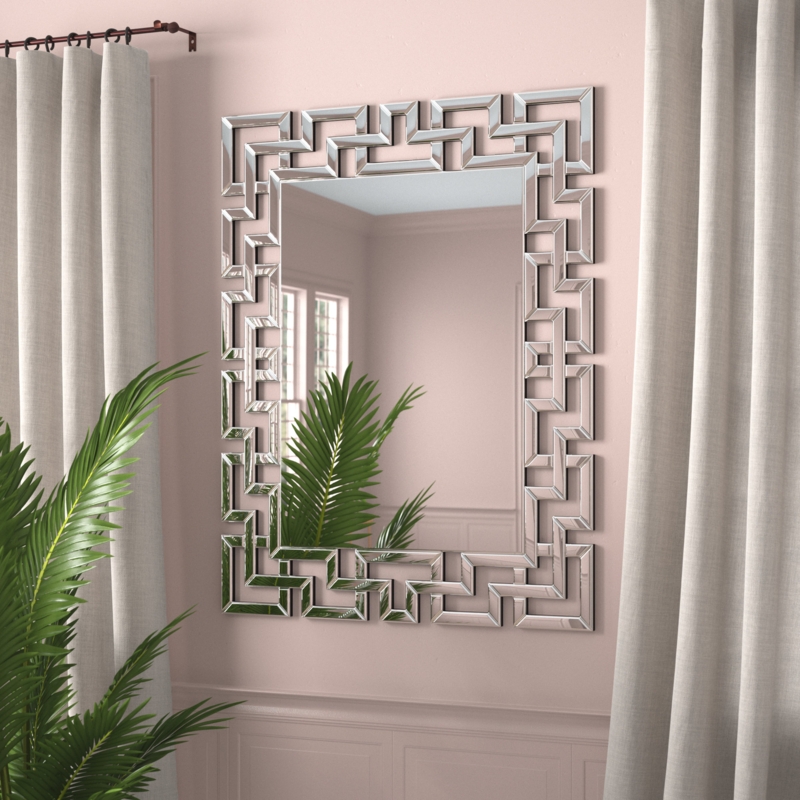 Stillings Modern u0026 Contemporary Beveled Accent Mirror