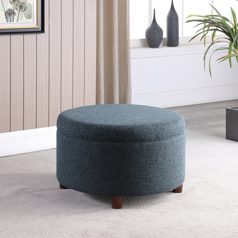 Storage Ottoman Upholstered Storage Ottoman