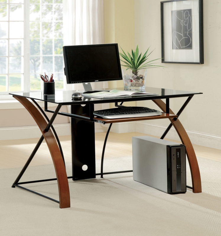 Taber Glass Desk
