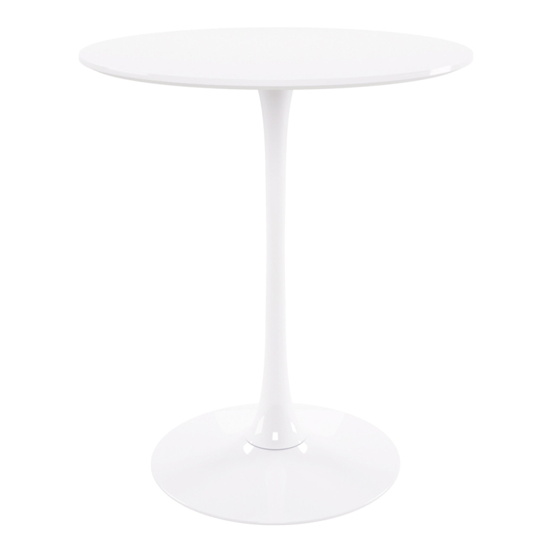 Tiphaine Bar Height Pedestal Dining Table