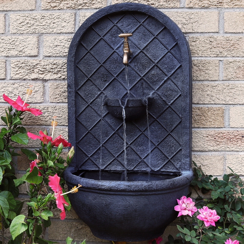 Tristin Weather Resistant Wall Fountain