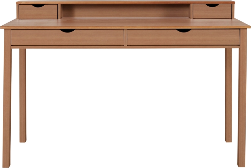 Waddell Solid Wood Desk with Hutch