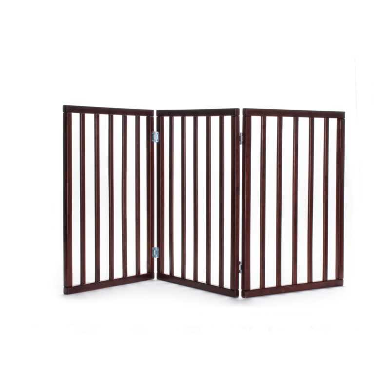 Wood Free Standing Pet Gate