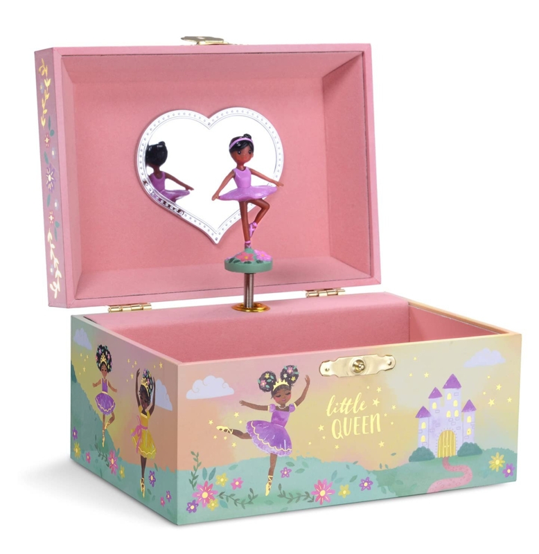 Wood Jewelry Box + Musical