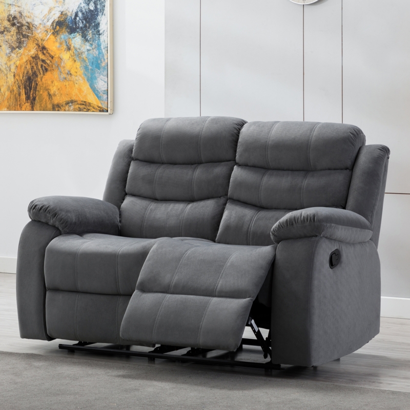 Kingstowne 59'' Upholstered Reclining Loveseat