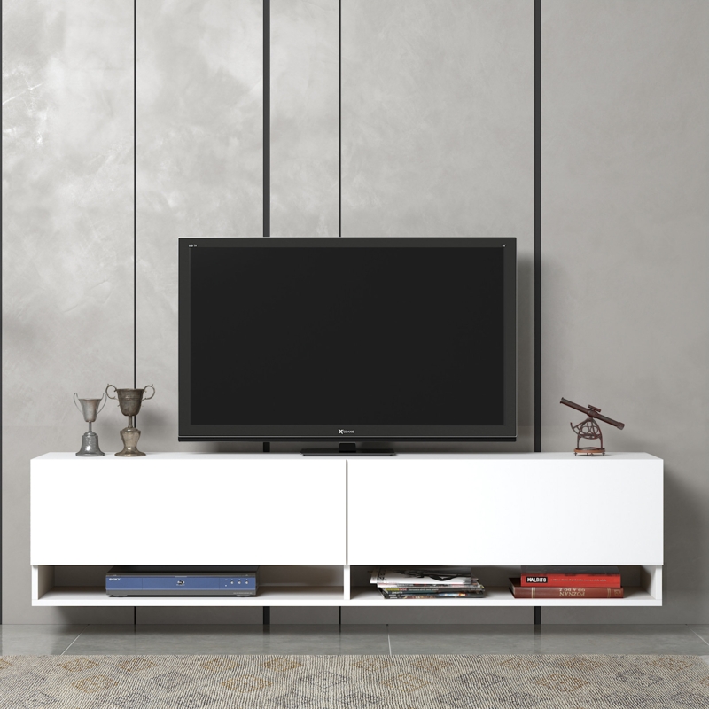Lugarda Floating TV Stand Up to 85'' TVs Minimalist Media Console