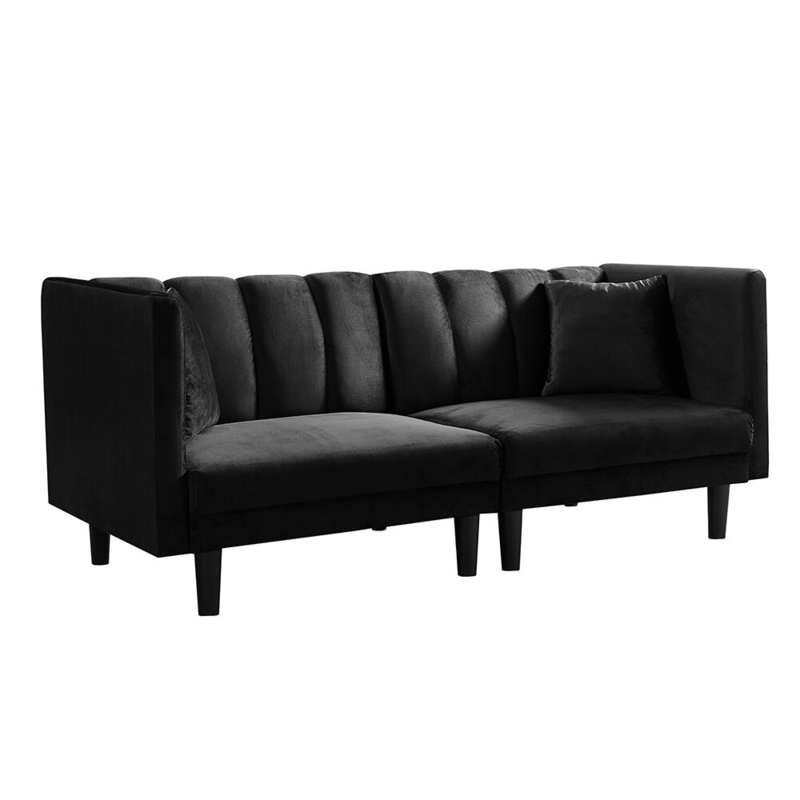 Sabine 73.62'' Upholstered Convertible Sofa