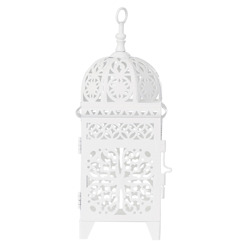 10.75'' H Metal Tabletop Lantern