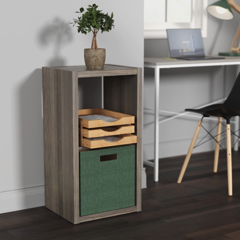 30" H x 15.87" W Cube Bookcase
