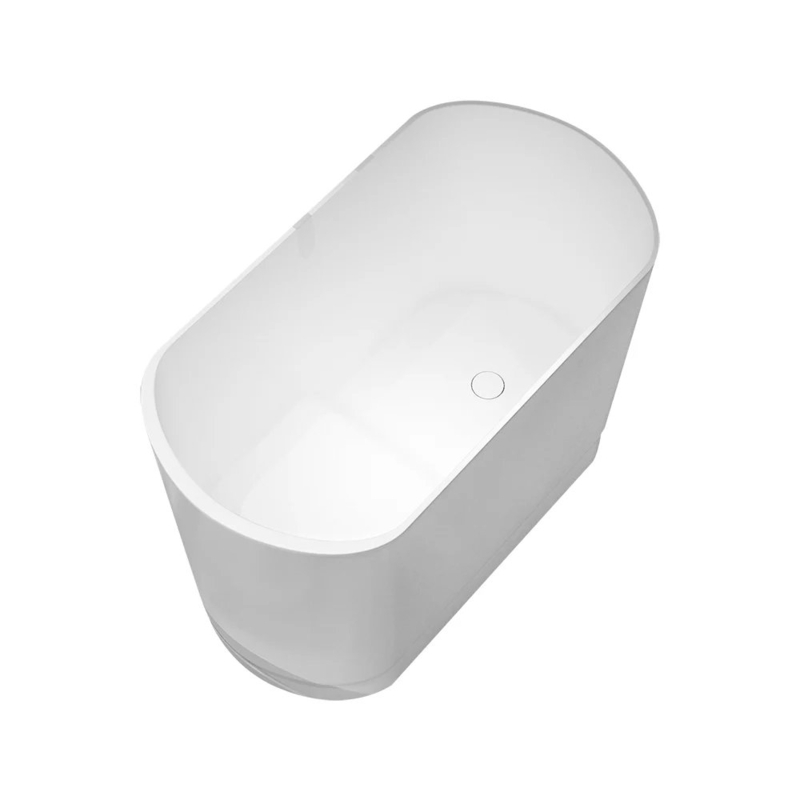 39.37'' x 22.83'' Freestanding Soaking Stone Bathtub
