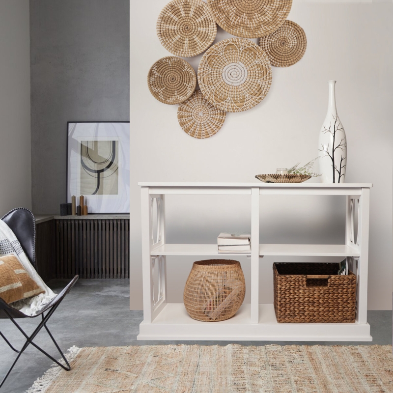 46.46'' Solid Wood Console Table