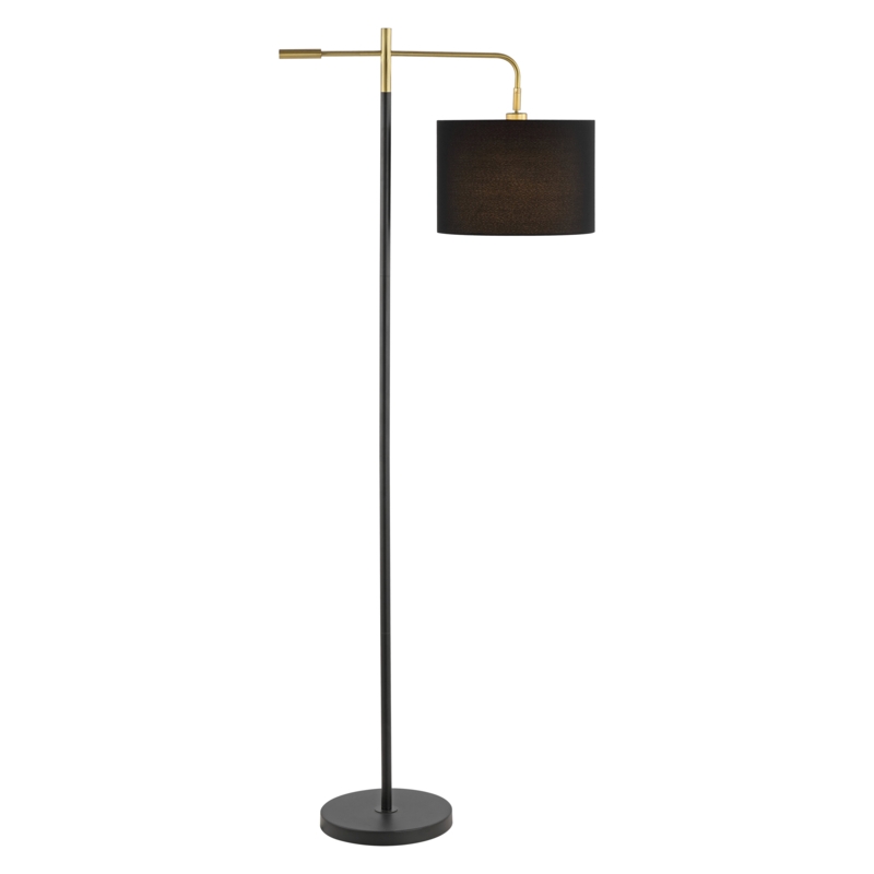 66.25" Black Arched/Arc Floor Lamp