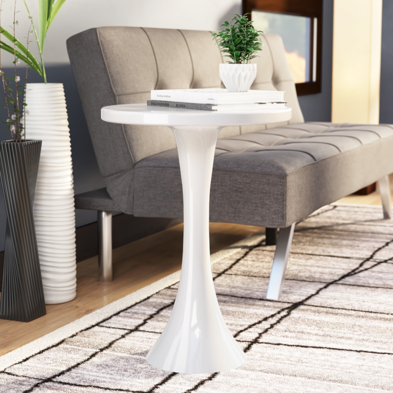 Ailey Pedestal End Table