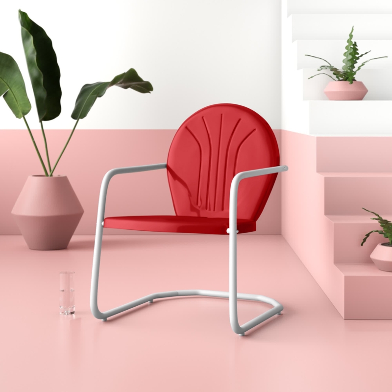 Alaniz Outdoor Dining Armchair