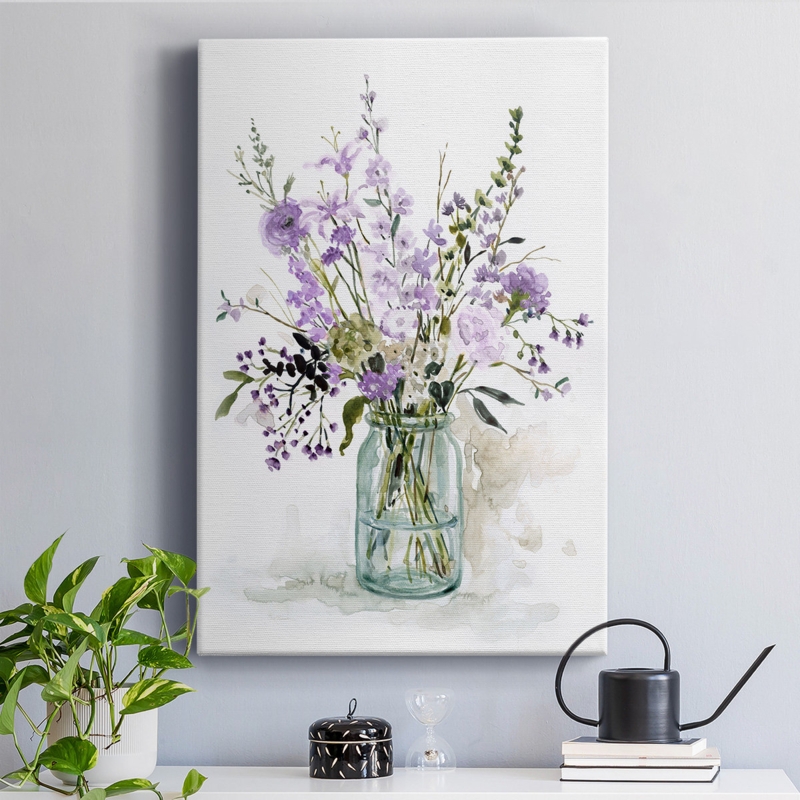 Amaiia " Purple Passion II " Painting on Canvas