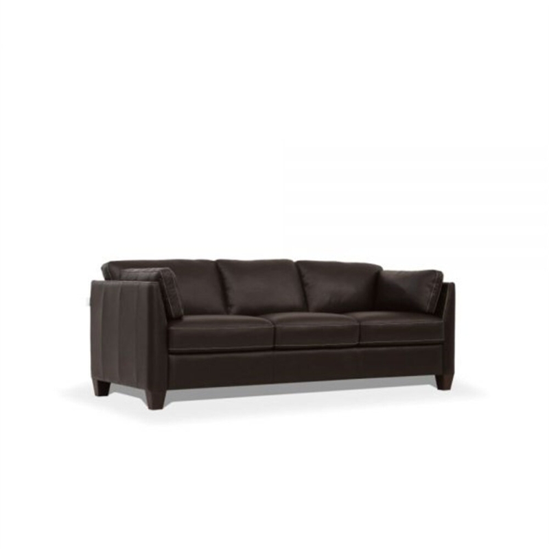 Annatina 81'' Leather Sofa