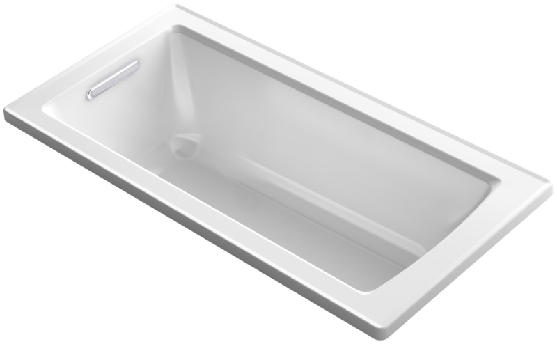Archer 60" x 30" Drop-in Soaking Bathtub