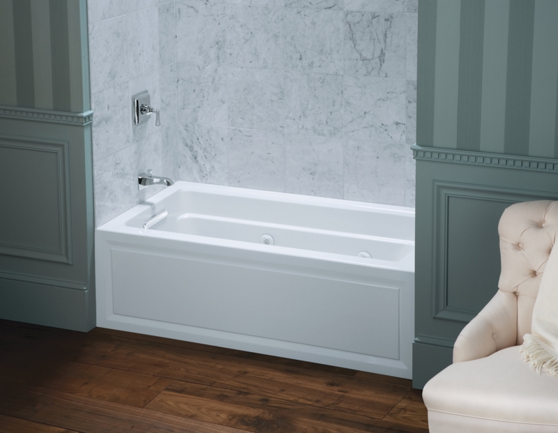 Archer 60" x 32" Whirlpool Tub with Comfort Depth Design